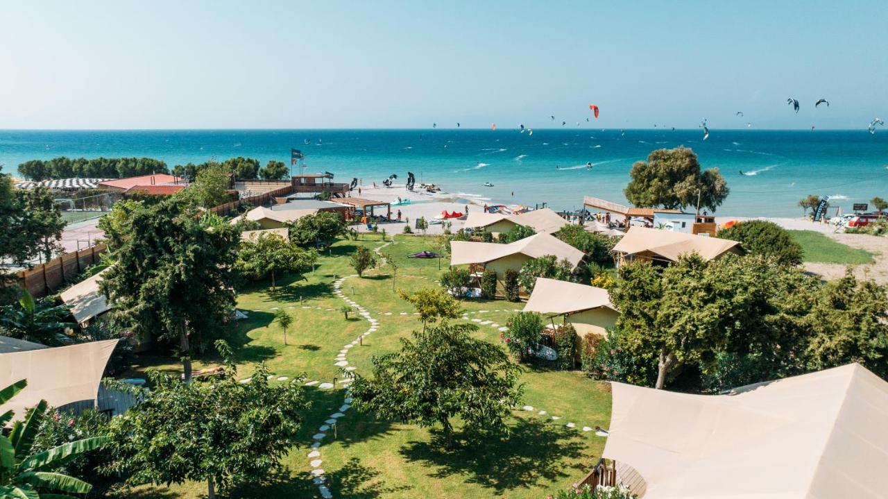 Logos Beach Village Theológos Buitenkant foto