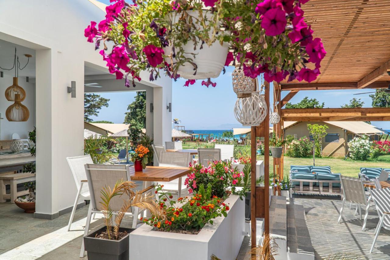 Logos Beach Village Theológos Buitenkant foto
